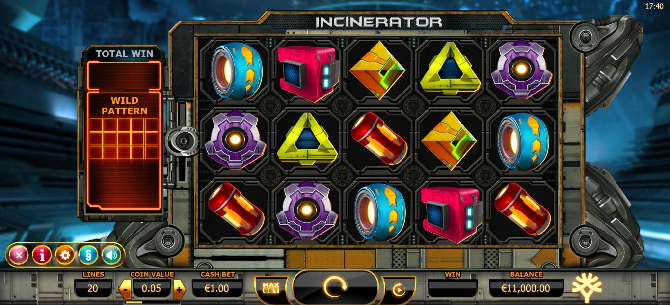 игровой автомат incinerator yggdrasil